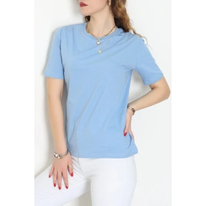 Bisiklet Yaka Lüks Penye Tişört Bebemavi - 80100.1878.