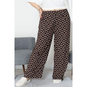 Bürümcük Büyük Beden Alt Kahverengi - 52127.1567.