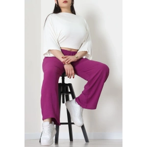 Büyük Beden Ayrobin Alt Mor - 52126.1567.