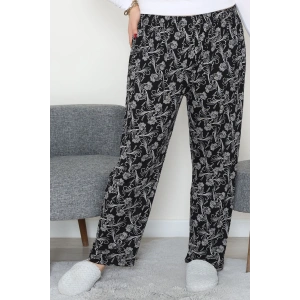 Büyük Beden Viskon Alt Siyah3 - 52121.1567.