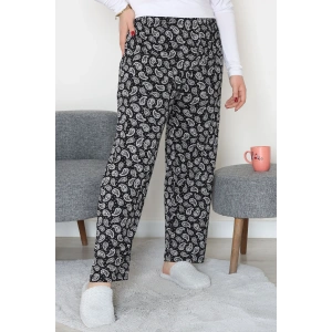 Büyük Beden Viskon Alt Siyahdesenli - 52121.1567.