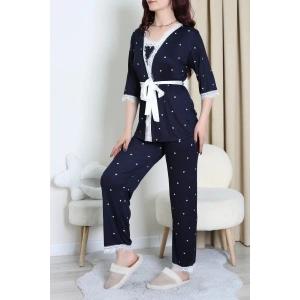 Cares 3Lü Pijama Takımı Lacikalp - 162.1287.