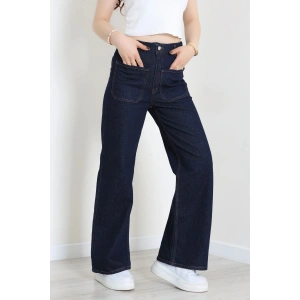 Cepli Palazzo Kot Pantolon Lacivert - 32747.1904.