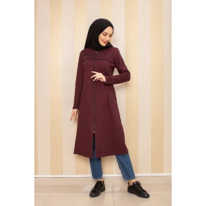 Cepli Tesettür Kap Bordo