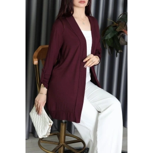 Çilek Yazlık Hırka Bordo - 6722.360.