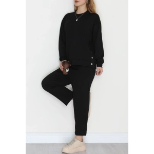 Çıt Çıtlı İkili Takım Siyah - 4128.1247.
