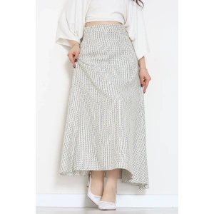 Çizgili Çan Etek Siyah - 60627.2126.