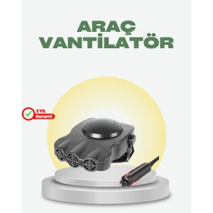 Çok Fonksiyonlu Araç İçi Isıtıcı ve Hava Temizleyici