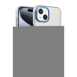 CPT05 Apple iPhone 14 Glossy Magsafe Kapak - Mavi