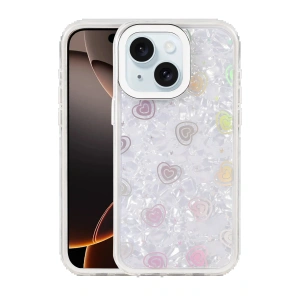 CPT05 Apple iPhone 14 Lumi Desenli Kapak - Beyaz