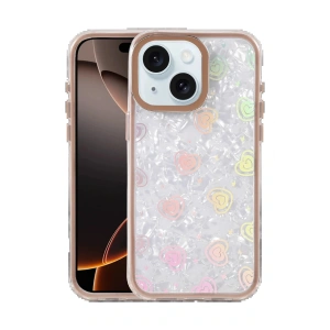 CPT05 Apple iPhone 14 Lumi Desenli Kapak - Çöl Titanyum