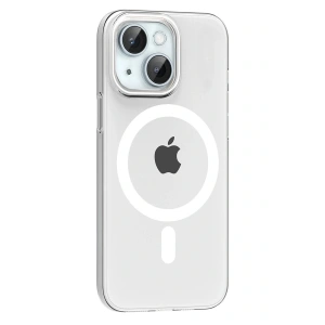 CPT05 Apple iPhone 14 PC Blank Magsafe Kapak - Şeffaf