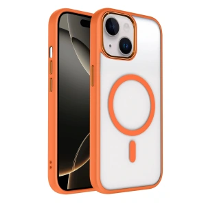 CPT05 Apple iPhone 14 Terea Magsafe Kapak - Turuncu