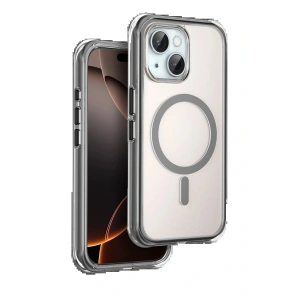 CPT05 Apple iPhone 15 Hulk Magsafe Kapak - Siyah