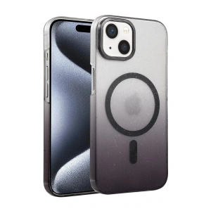 CPT05 Apple iPhone 15 Plus Glossy Magsafe Kapak - Siyah