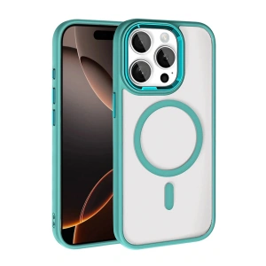 CPT05 Apple iPhone 15 Pro Max Terea Magsafe Kapak - Yeşil