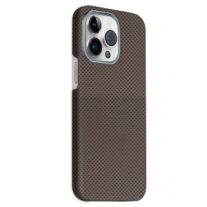 CPT05 Apple iPhone 15 Pro Max Volt Magsafe Kapak - Kahverengi