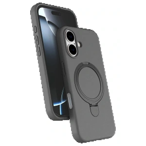 CPT05 Apple iPhone 16 Plus Regal Magsafe Standlı Kapak - Titan Gri