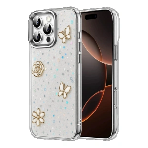 CPT05 Apple iPhone 16 Pro Max Fiyonk Desenli Kapak - Desen 2