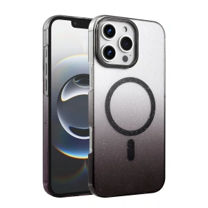 CPT05 Apple iPhone 16 Pro Max Glossy Magsafe Kapak - Siyah