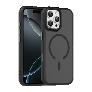 CPT05 Apple iPhone 16 Pro Max Megane Magsafe Kapak - Siyah
