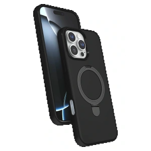 CPT05 Apple iPhone 16 Pro Max Regal Magsafe Standlı Kapak - Siyah