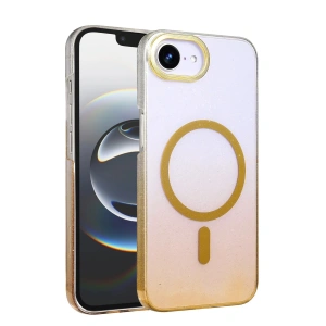CPT05 Apple iPhone 16E Glossy Magsafe Kapak - Çöl Titanyum
