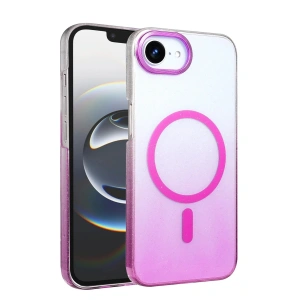 CPT05 Apple iPhone 16E Glossy Magsafe Kapak - Mor