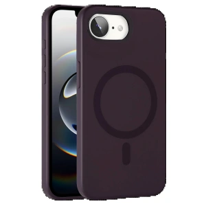 CPT05 Apple iPhone 16E Tuna PC Slim Magsafe Kapak - Derin Mor