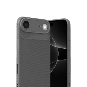 CPT05 Apple iPhone 17 Air Auto Focus Karbon Kapak - Gri