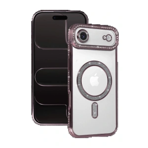 CPT05 Apple iPhone 17 Air Joke Simli Magneticsafe Kılıf - Pembe