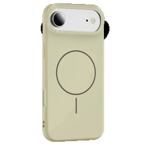 CPT05 Apple iPhone 17 Air Jully Magsafe Kapak - Bej