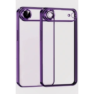 CPT05 Apple iPhone 17 Air Lensli Silikon - Açık Mor