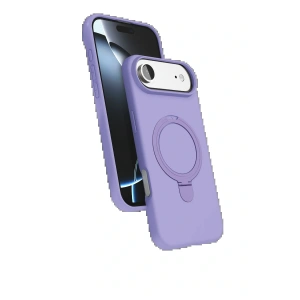 CPT05 Apple iPhone 17 Air Regal Magsafe Standlı Kapak - Lila