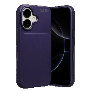CPT05 Apple iPhone 17 Auto Focus Karbon Kapak - Lacivert