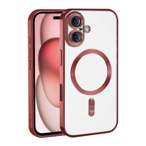 CPT05 Apple iPhone 17 Kross Magneticsafe Kapak - Kırmızı