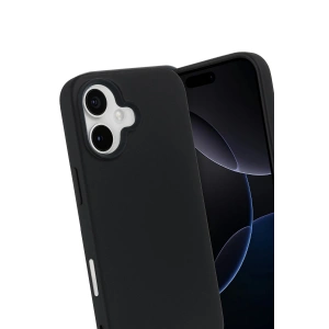 CPT05 Apple iPhone 17 Nano içi Kadife Silikon - Siyah