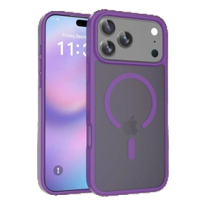 CPT05 Apple iPhone 17 Pro Jota Magsafe Kapak - Derin Mor