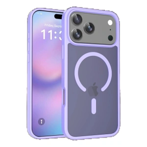 CPT05 Apple iPhone 17 Pro Jota Magsafe Kapak - Lila