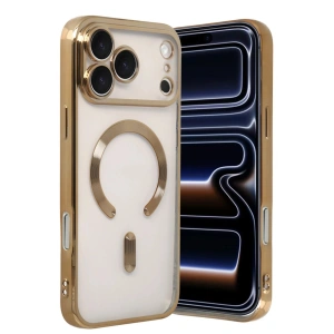 CPT05 Apple iPhone 17 Pro Kross Magneticsafe Kapak - Gold