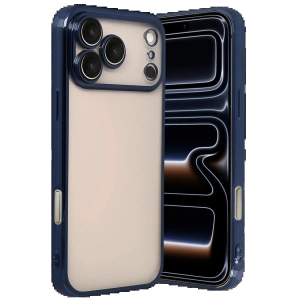 CPT05 Apple iPhone 17 Pro Max Lensli Silikon - Lacivert