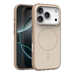 CPT05 Apple iPhone 17 Pro Max Neva Magsafe Kapak - Gold