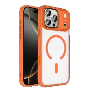 CPT05 Apple iPhone 17 Pro Max Terea Magsafe Kapak - Turuncu