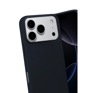 CPT05 Apple iPhone 17 Pro Nano içi Kadife Silikon - Siyah