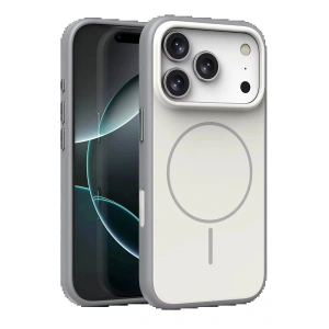 CPT05 Apple iPhone 17 Pro Neva Magsafe Kapak - Gri