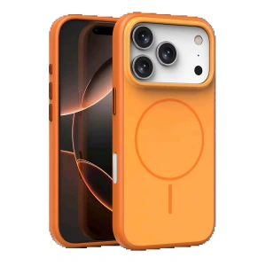 CPT05 Apple iPhone 17 Pro Neva Magsafe Kapak - Turuncu