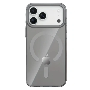 CPT05 Apple iPhone 17 Pro PC Blank Magsafe Kapak - Natural Grey