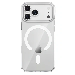 CPT05 Apple iPhone 17 Pro PC Blank Magsafe Kapak - Şeffaf