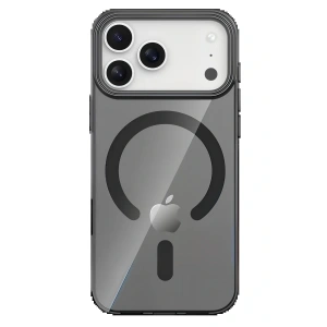 CPT05 Apple iPhone 17 Pro PC Blank Magsafe Kapak - Siyah