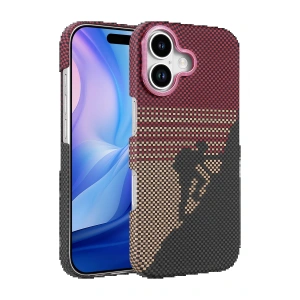 CPT05 Apple iPhone 17 Vega Magsafe Kapak - Kırmızı